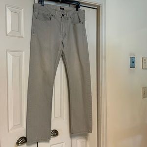 SEAN JOHN CLAYTON SLIM gray STRAIGHT JEANS MENS 32X32